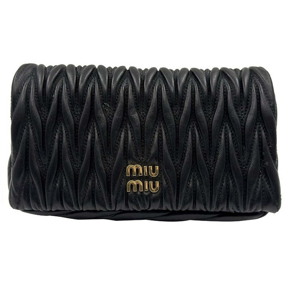 Miu Matelassé Chain Mini Crossbody Bag #352598F88B
